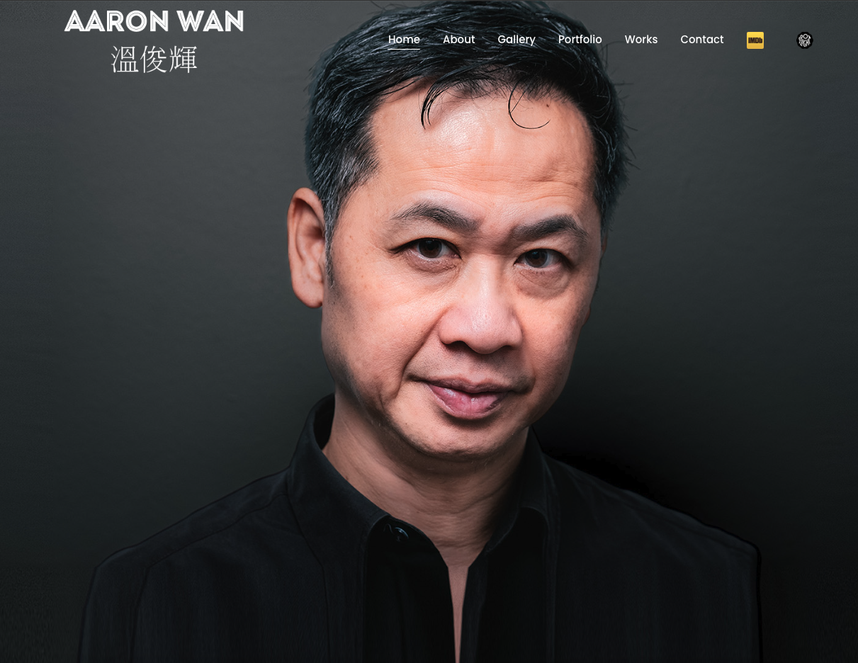 Website for an Actor project